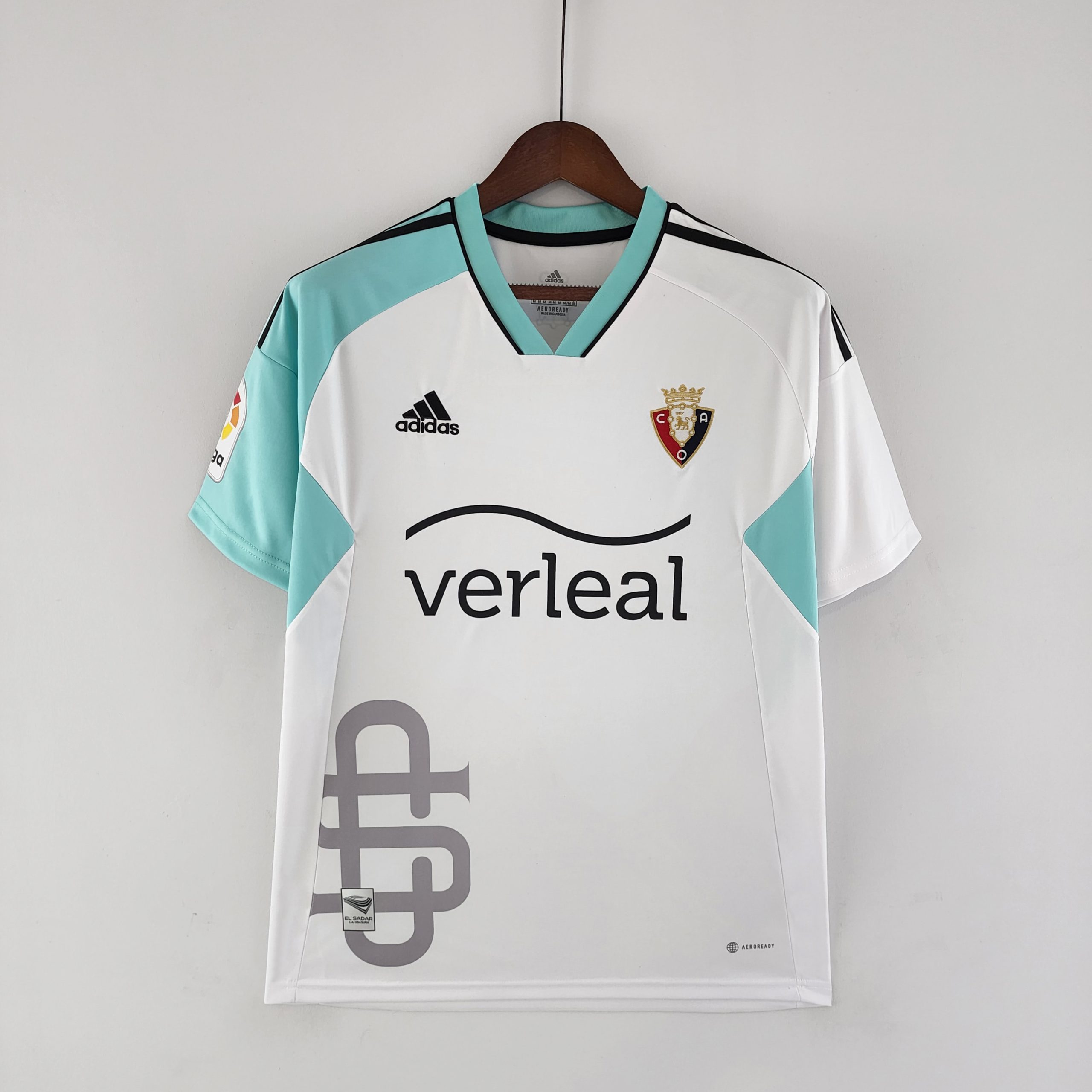 moral blanco Por Camiseta barata Osasuna 2022/2023 (Segunda equipación) - Cazalo